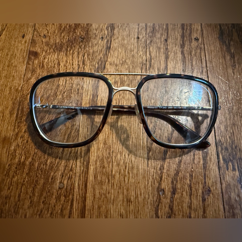 Tom Ford Brown Aviator Glasses